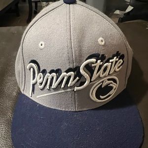 Penn State adjustable retro font style Hat